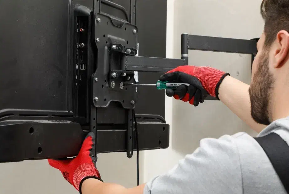 شلف پایه تلویزیون براکت ثابت و متحرک|تلویزیون و پروژکتور|قم, حنیف نژاد|دیوار