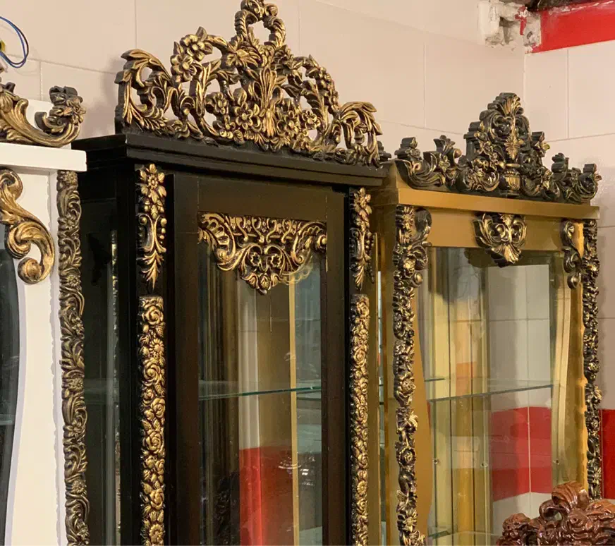 بوفه|بوفه، ویترین، کنسول|سراب, |دیوار