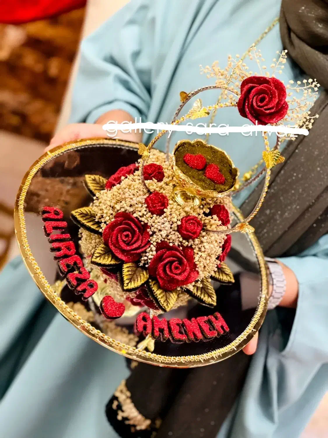 انواع سینی حنا حنابندان|صنایع دستی و سایر لوازم تزئینی|اهواز, حصیرآباد|دیوار