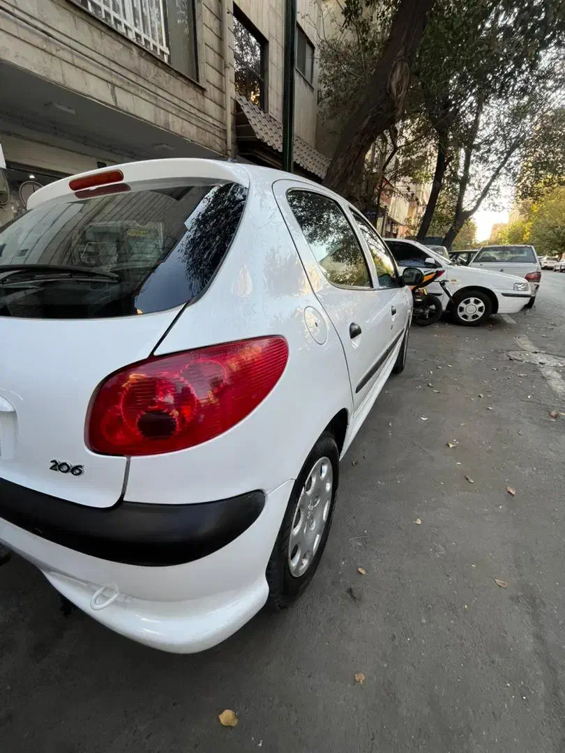 پژو ۲۰۶ تیپ ۲ مدل ۱۳۹۵ بینظیر نقد و اقساط|خودرو سواری و وانت|تهران, جی|دیوار