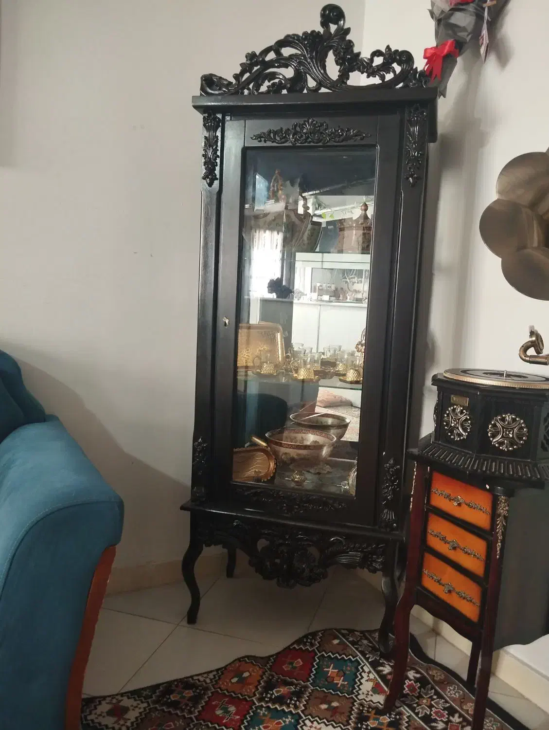 گنجه|بوفه، ویترین، کنسول|گلبهار, شهر جدید گلبهار|دیوار