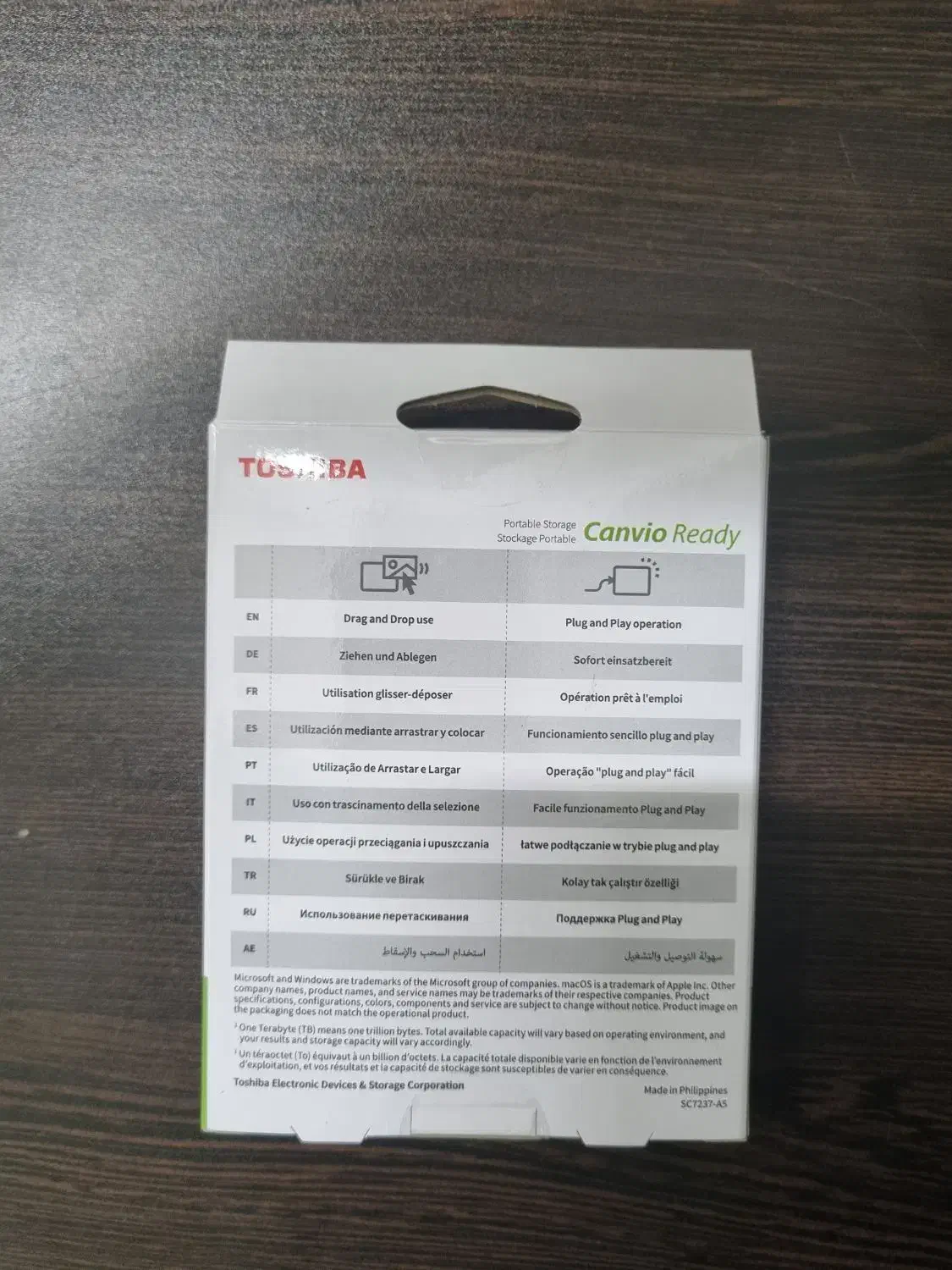 هارد اکسترنال 2TB توشیبا آکبند با گارانتی|قطعات و لوازم جانبی رایانه|بابل, |دیوار