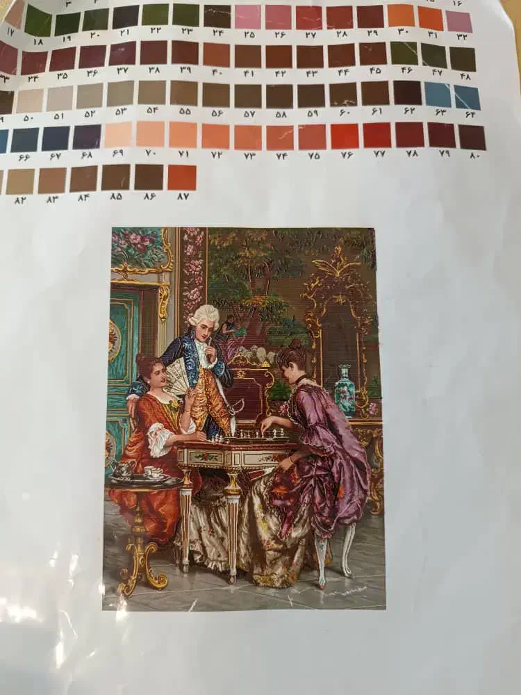 نخ‌ونقشه|تابلو فرش|ابهر, |دیوار