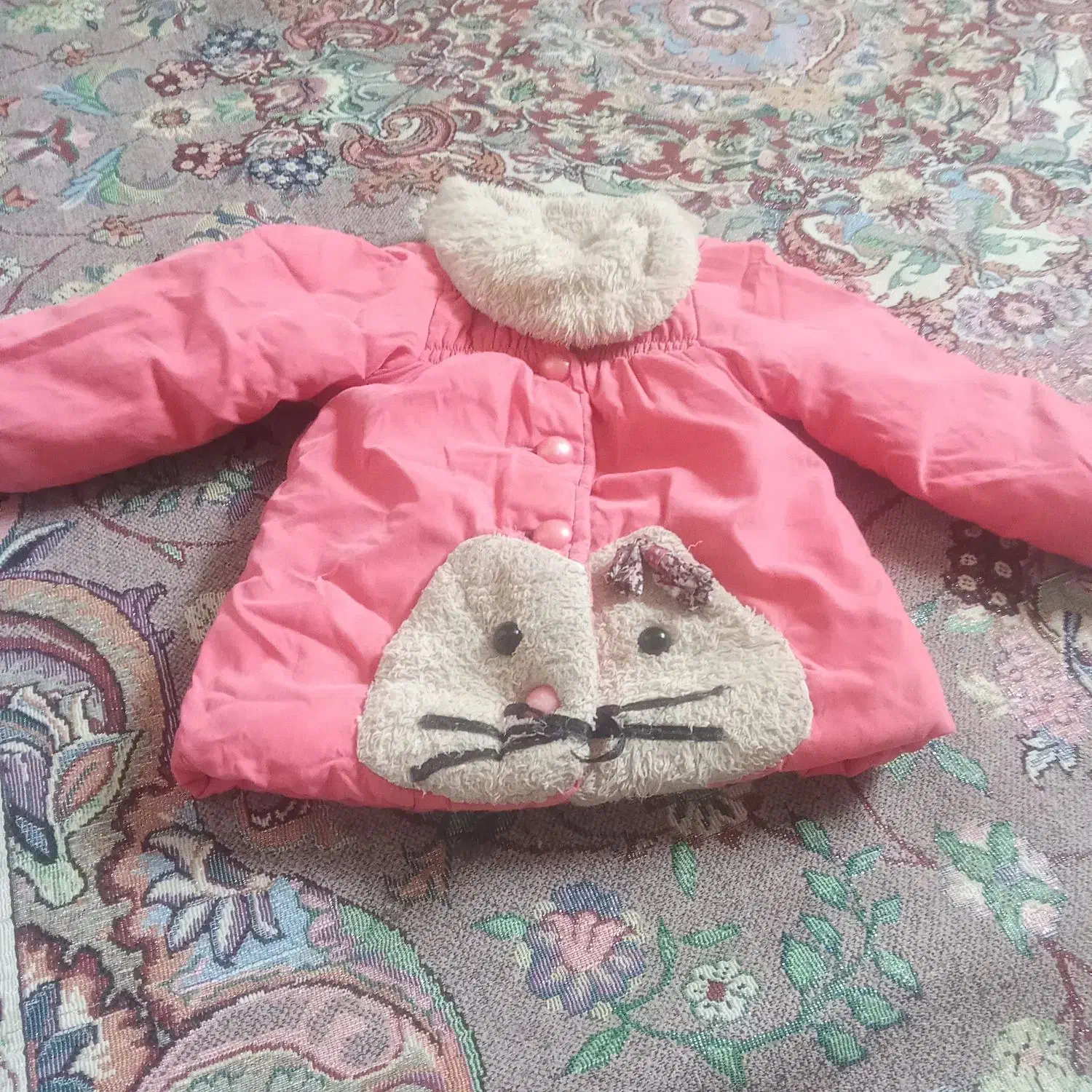 کاپشن دخترانه کلاه دخترانه|لباس|اسلامشهر, شهرک قائمیه|دیوار