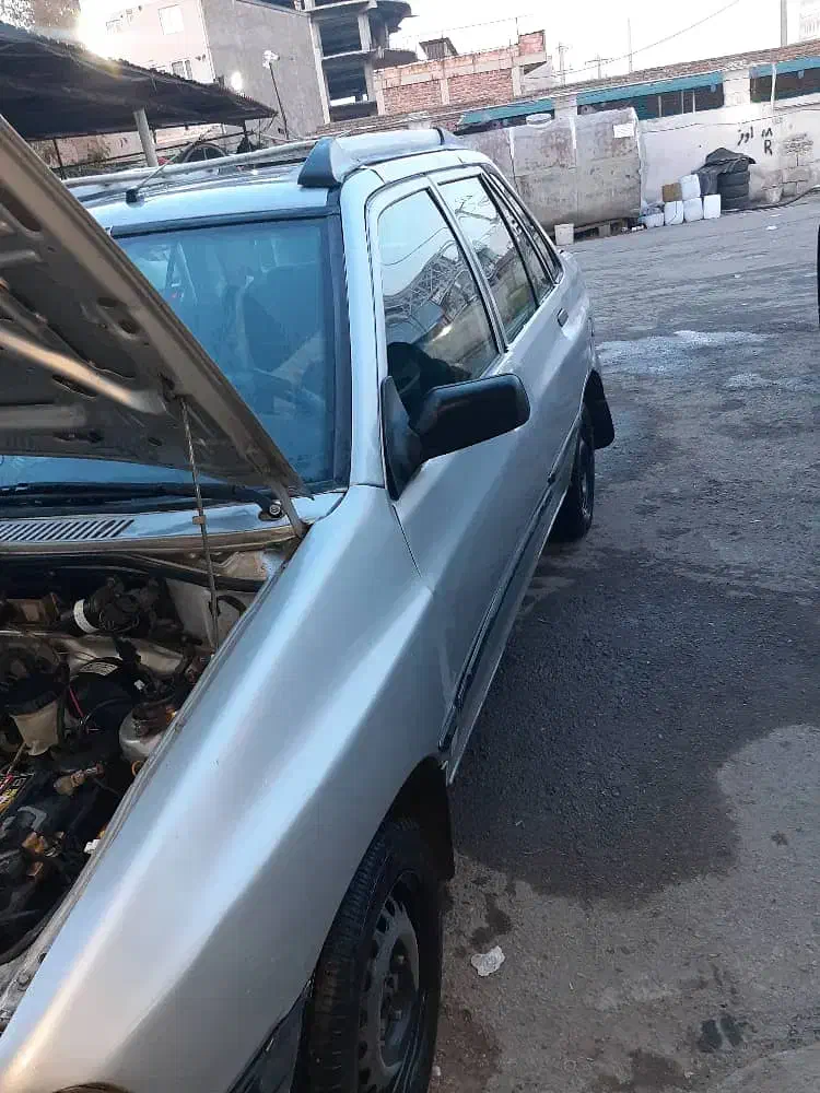 پراید ۸۵ نقره ای صندوقدار تک گانه|خودرو سواری و وانت|ارومیه, |دیوار