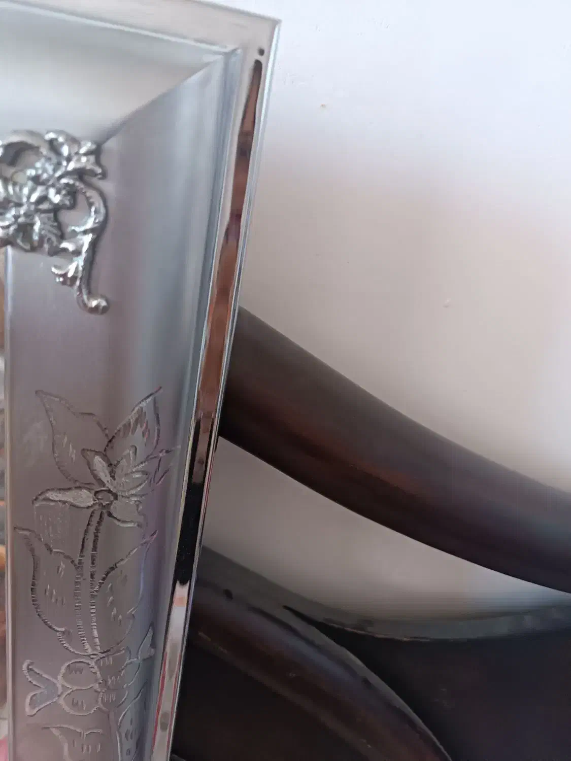 آیینه و شمعدان با میز کنسول|بوفه، ویترین، کنسول|سهند, |دیوار