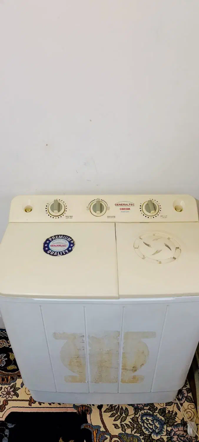 فروش لباسشویی دوقلو جنرال تک|ماشین لباسشویی و خشک‌کن لباس|بوشهر, |دیوار