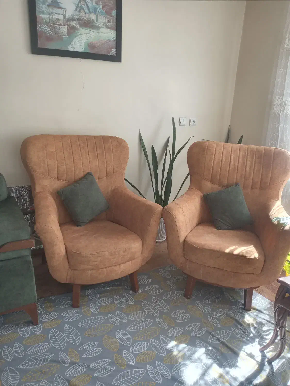 مبل ۷نفره برا باغ|مبلمان خانگی و میز عسلی|فولادشهر, A6|دیوار