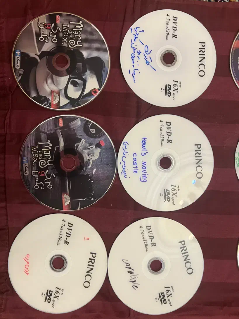 چند عدد DVD قدیمی کارتون و فیلم|فیلم و موسیقی|ارومیه, |دیوار