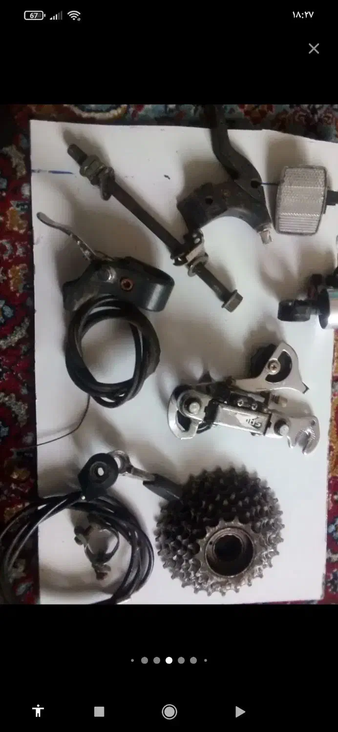 وسایل دوچرخه ۲۶|دوچرخه، اسکیت، اسکوتر|سیلوانه, |دیوار