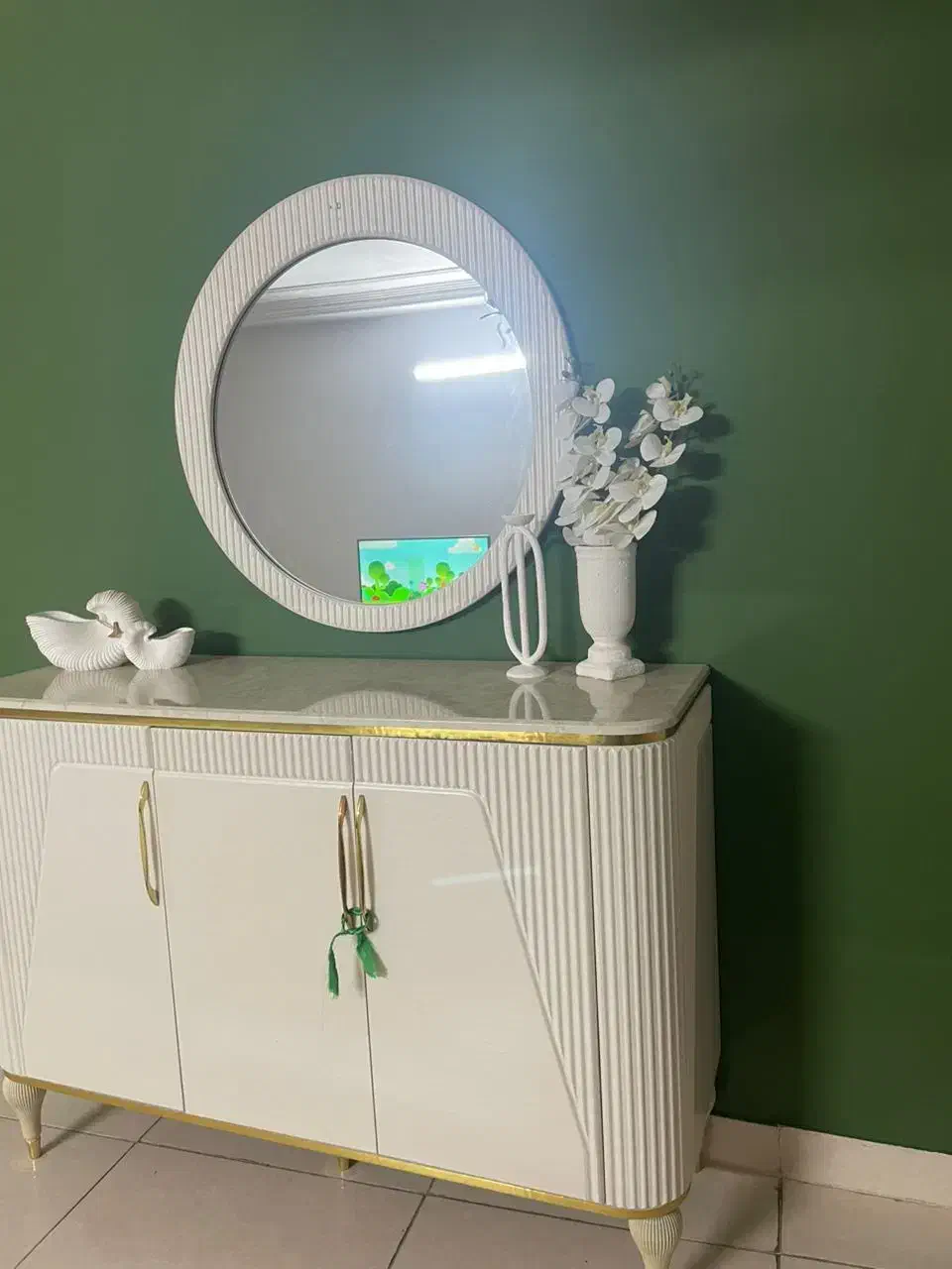 آینه و کنسول ونیز تی وی|بوفه، ویترین، کنسول|گرگان, |دیوار