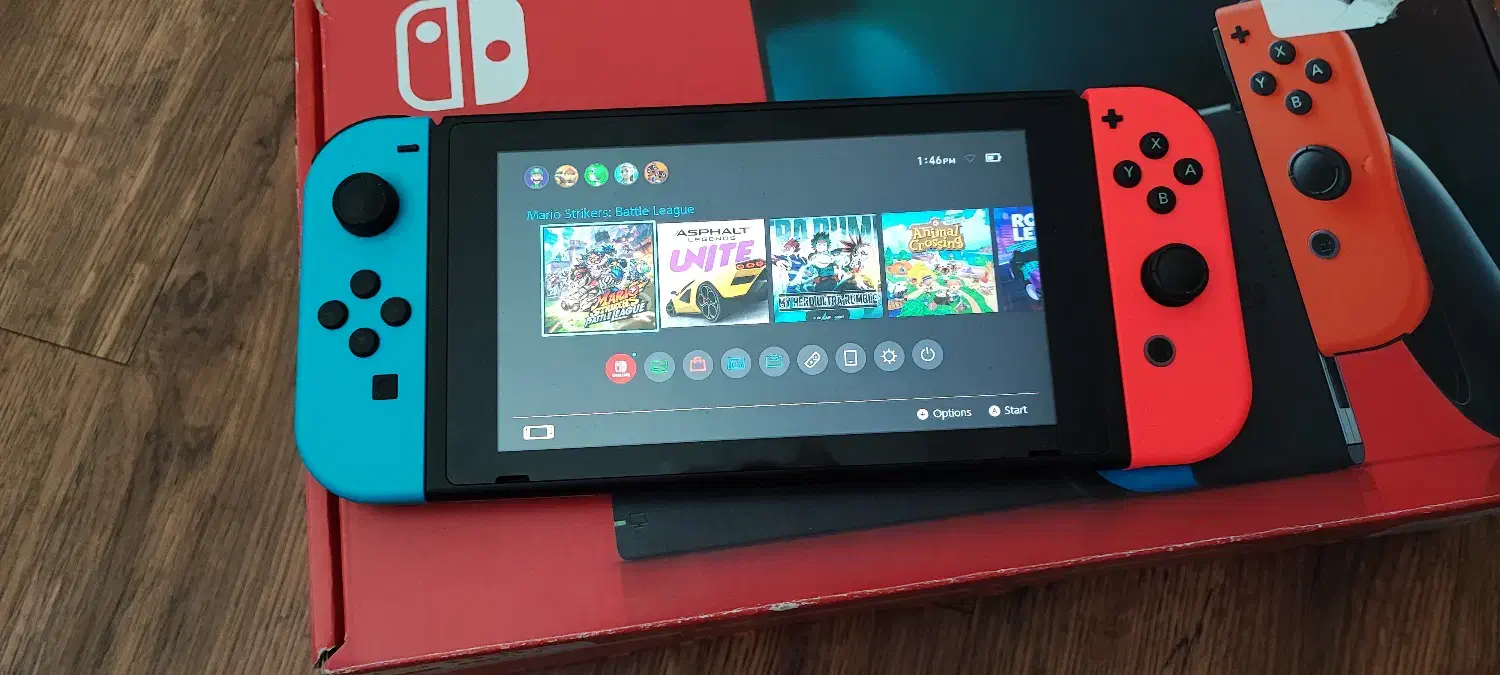 نینتندو سوییچ نرمال در حد نو|کنسول، بازی ویدئویی و آنلاین|قائمشهر, |دیوار