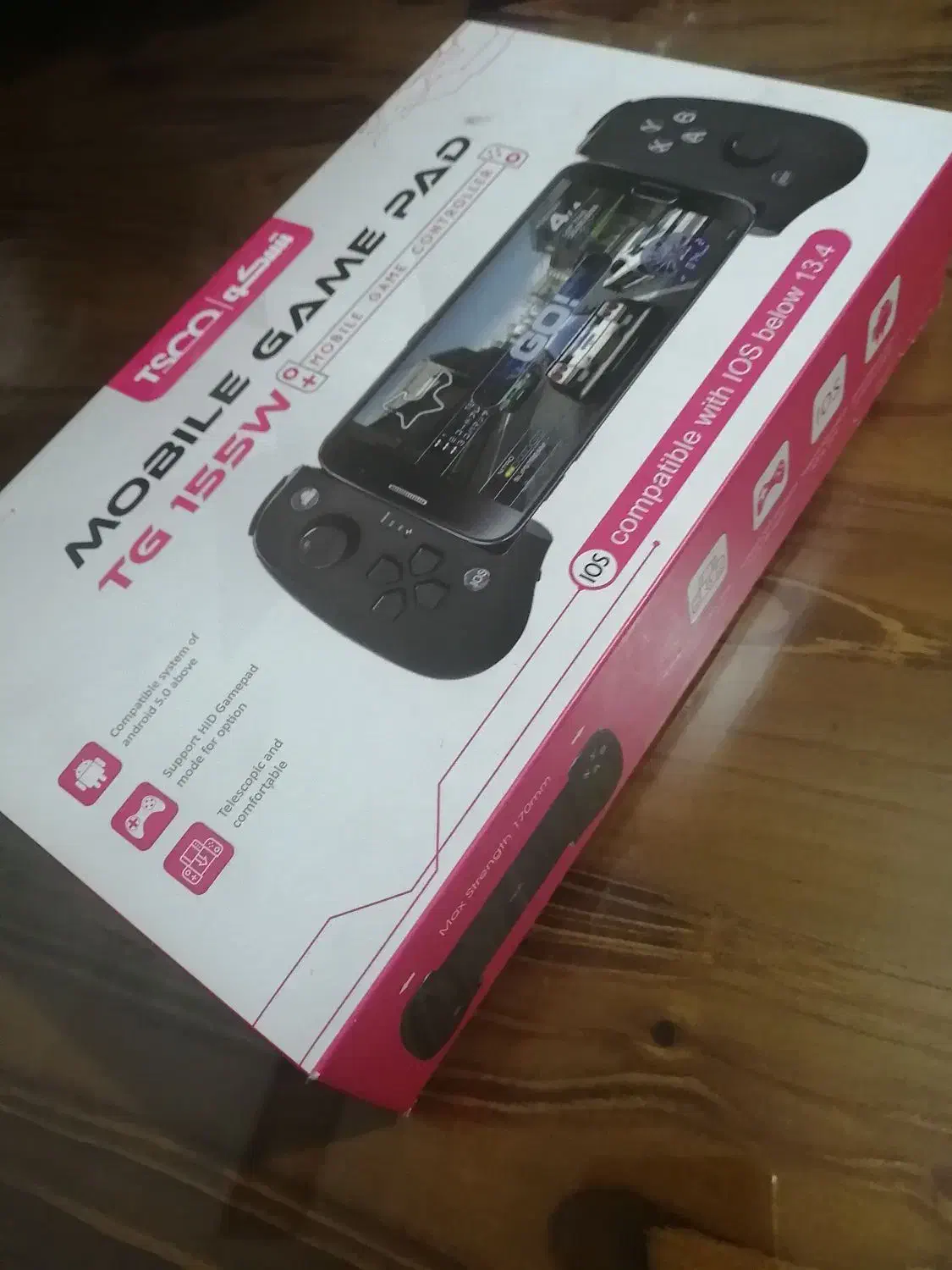 دسته بازی TG 155 W|کنسول، بازی ویدئویی و آنلاین|گلبهار, شهر جدید گلبهار|دیوار