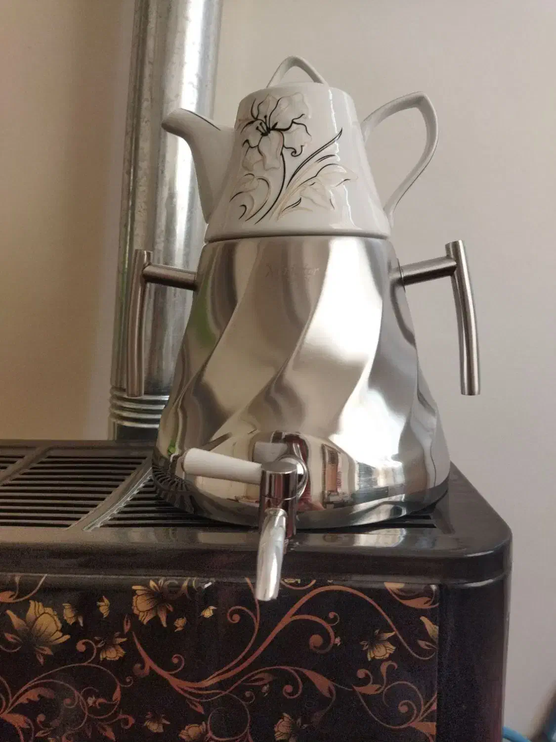 کتری و قوری سماوری نو|قوری، کتری، قهوه‌ساز دستی|قرچک, باقرآباد|دیوار