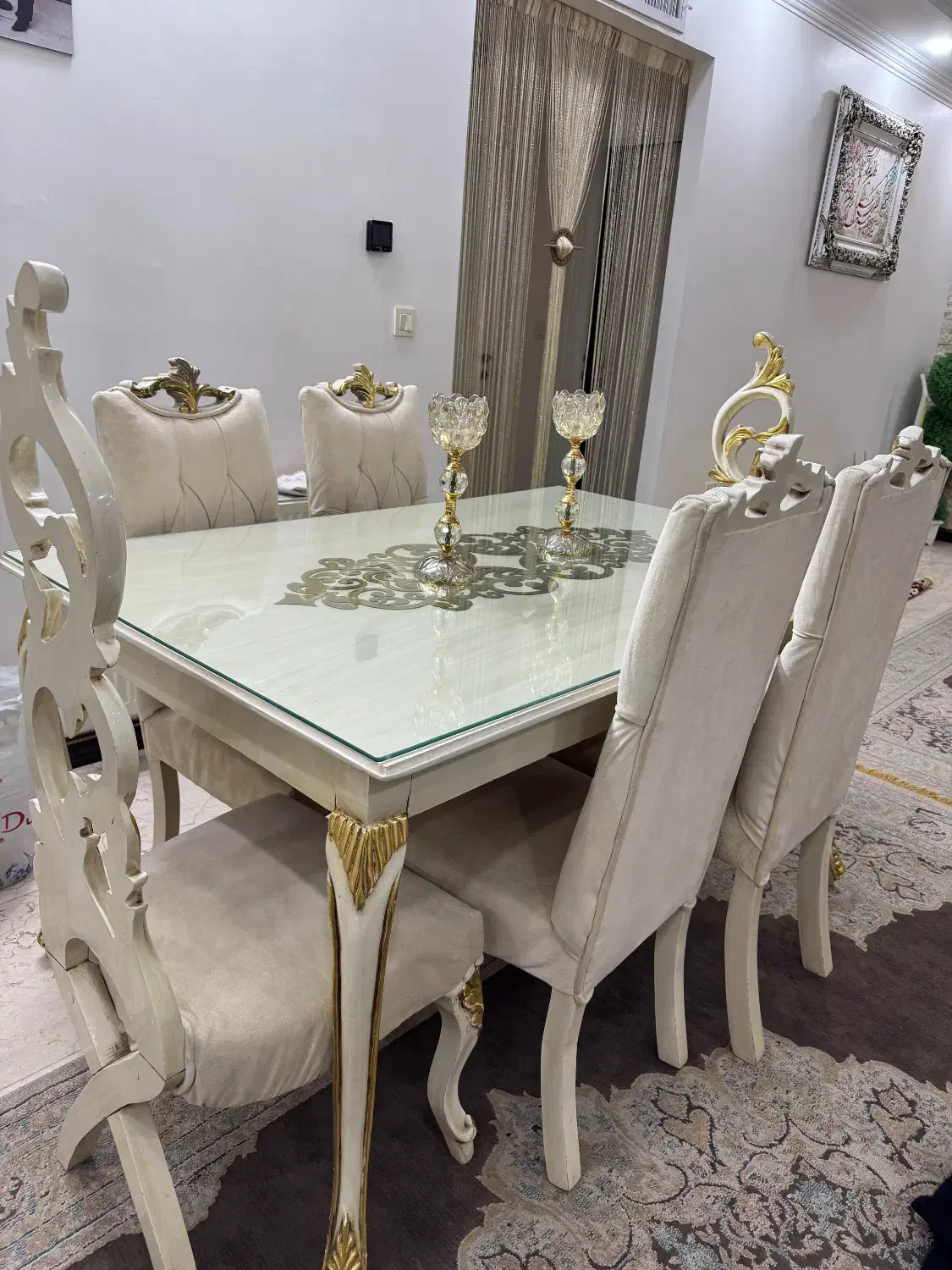 میزناهارخوری ۶ نفره|میز و صندلی غذاخوری|تهران, ائمه اطهار|دیوار