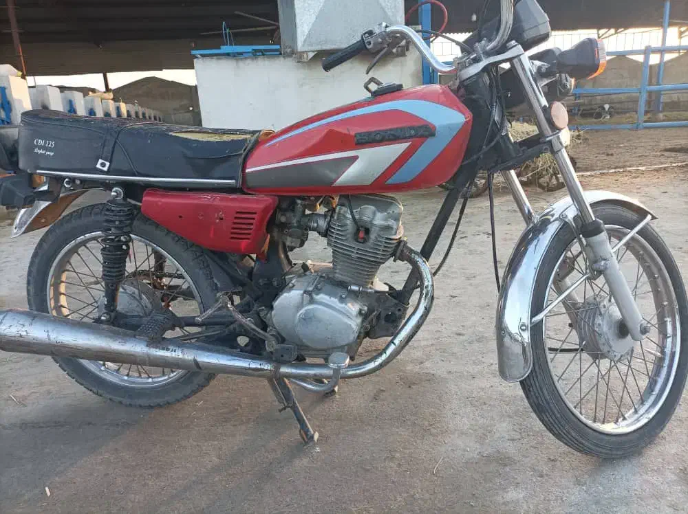 مزایده موتور هندا 125سالم مدل89|موتورسیکلت|سرخنکلاته, |دیوار