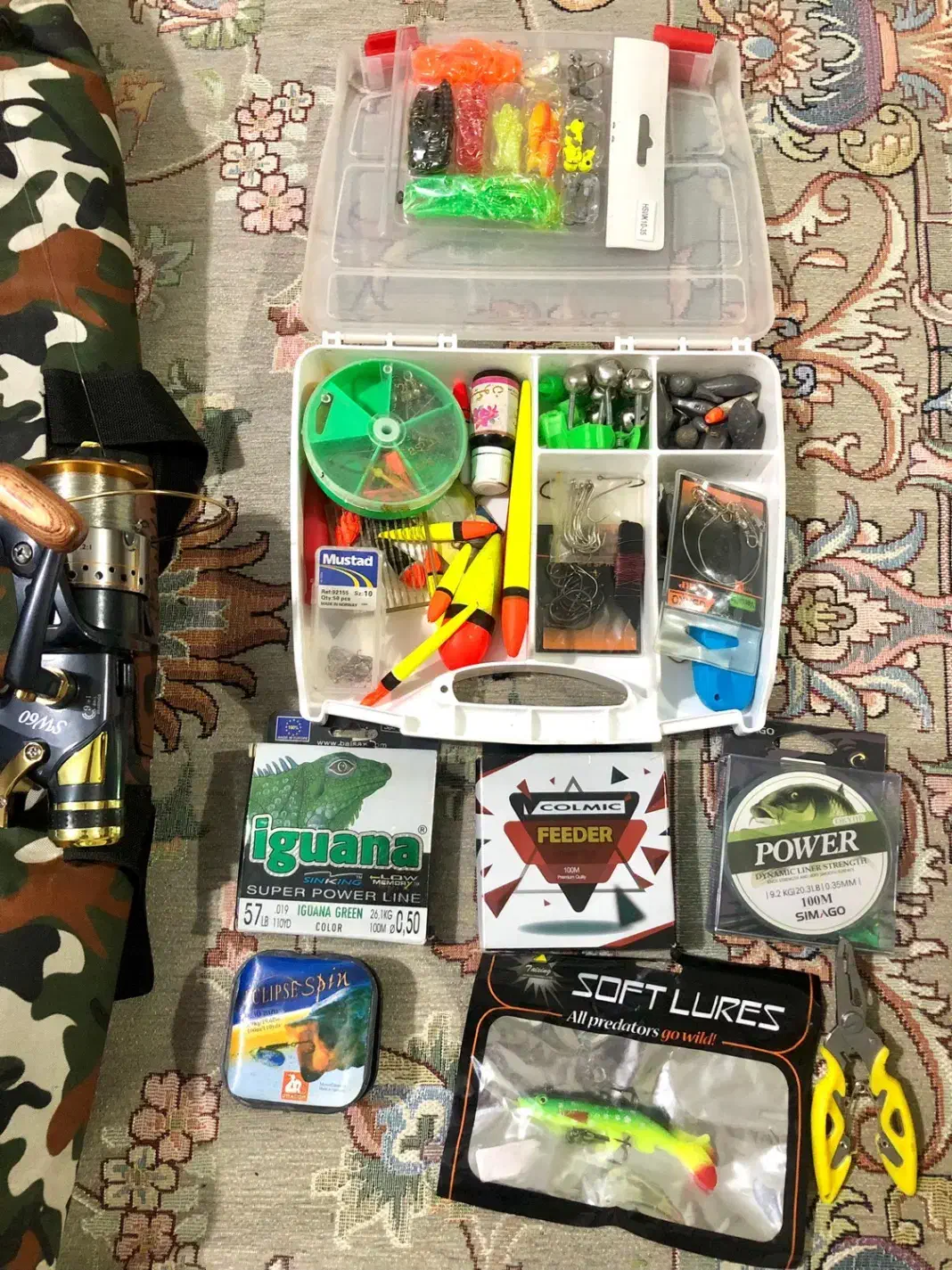 ست کامل ماهیگیری|ماهیگیری|چالوس, |دیوار