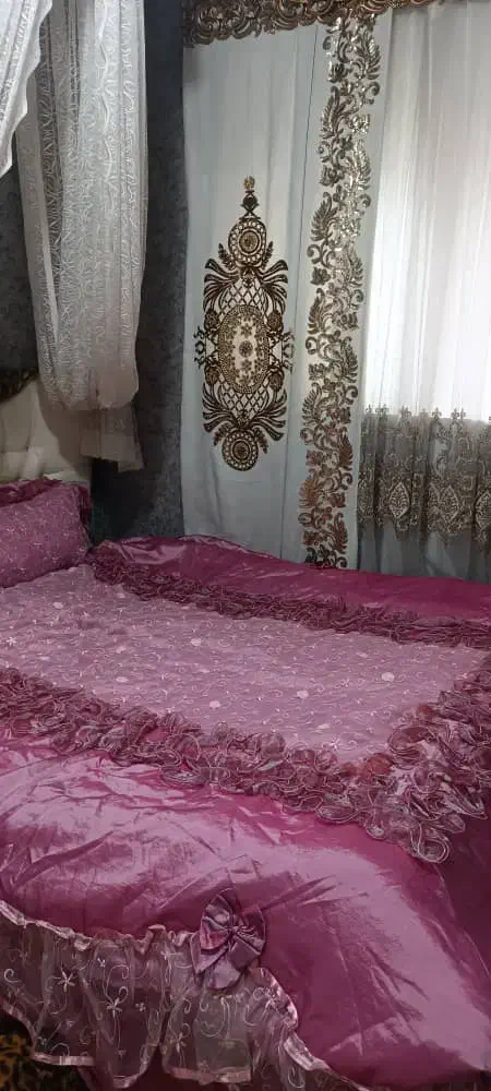 روتختی ساتن و گیپور ترک  دونفره|سرویس روتختی|رشت, دیلمان|دیوار