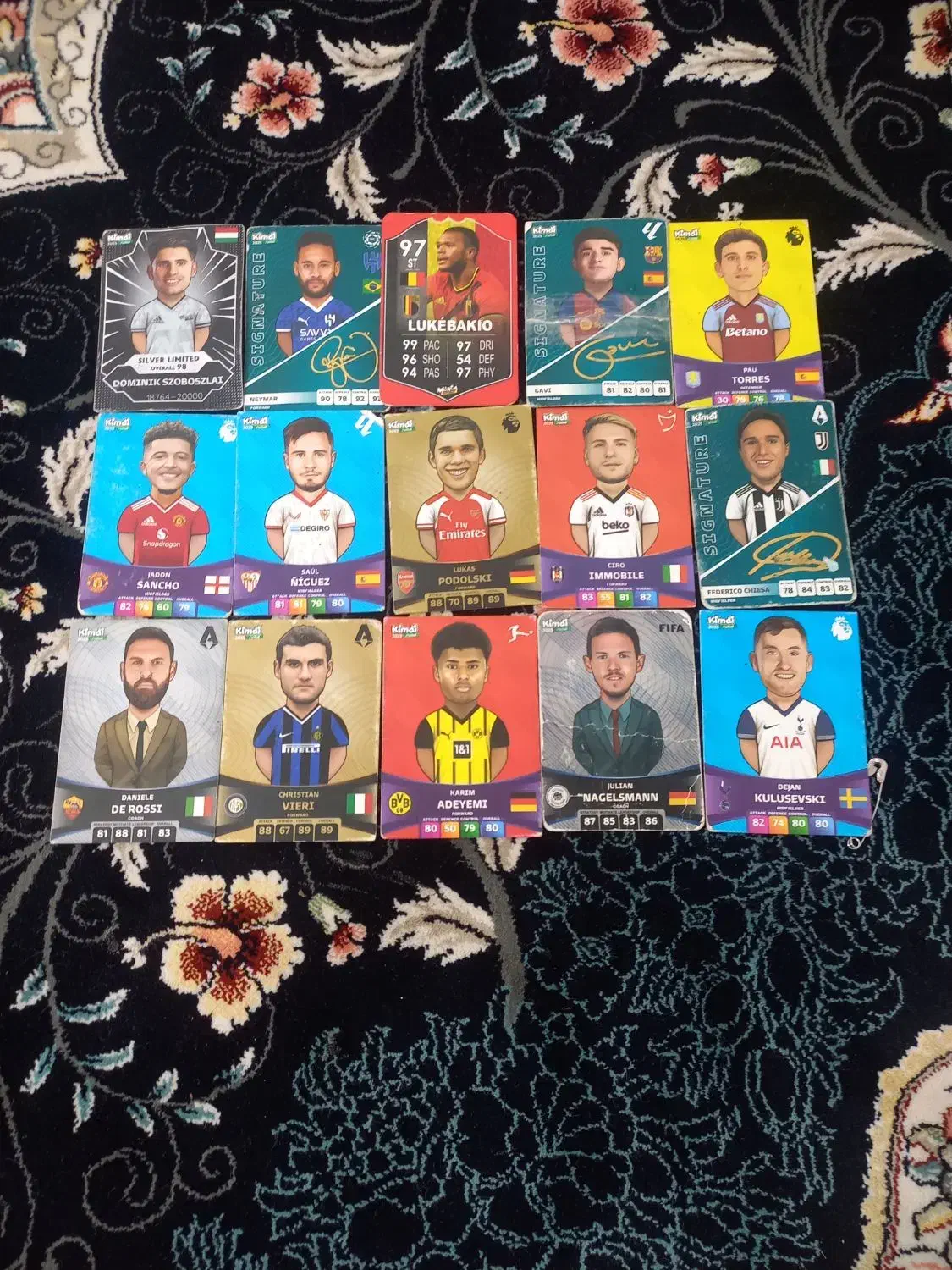 فروش ۱۵ عدد کارت کیم دی|اسباببازی|زرند, |دیوار