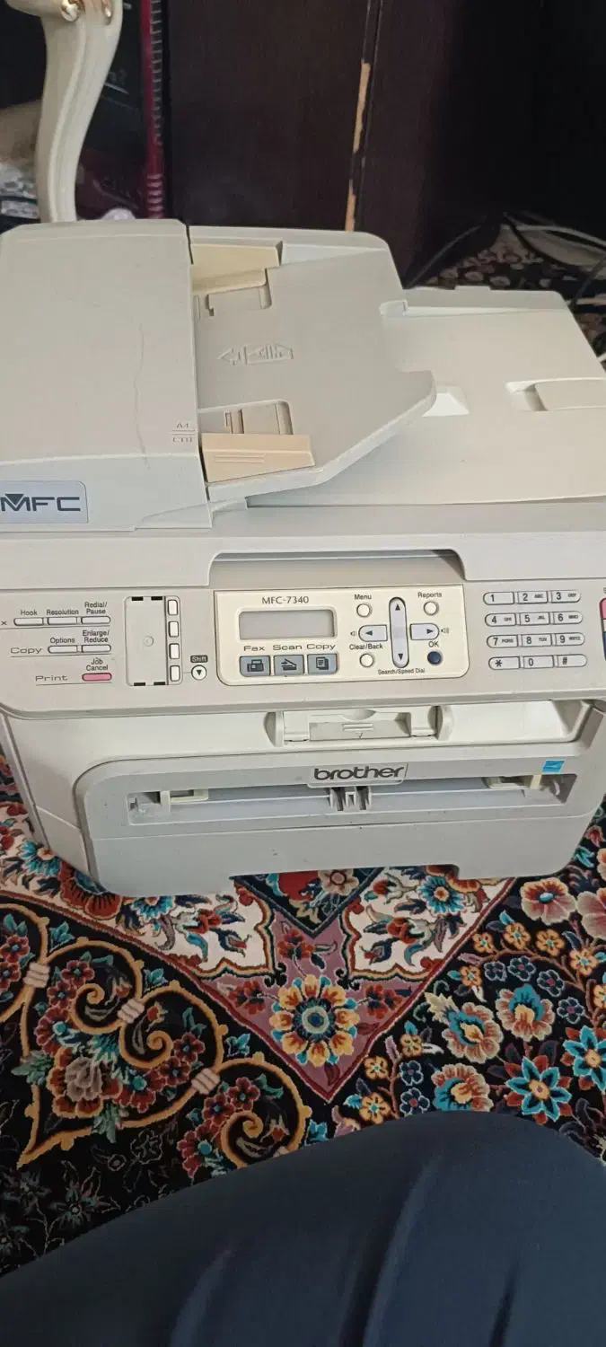 دستگاه ۴کاره برند brother مدل MFC-7340|پرینتر، اسکنر، کپی، فکس|کازرون, |دیوار