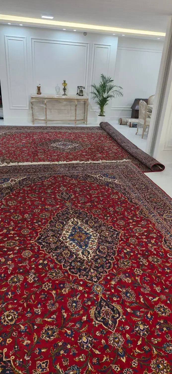 فرش دستباف کاشان|فرش|فلاورجان, |دیوار