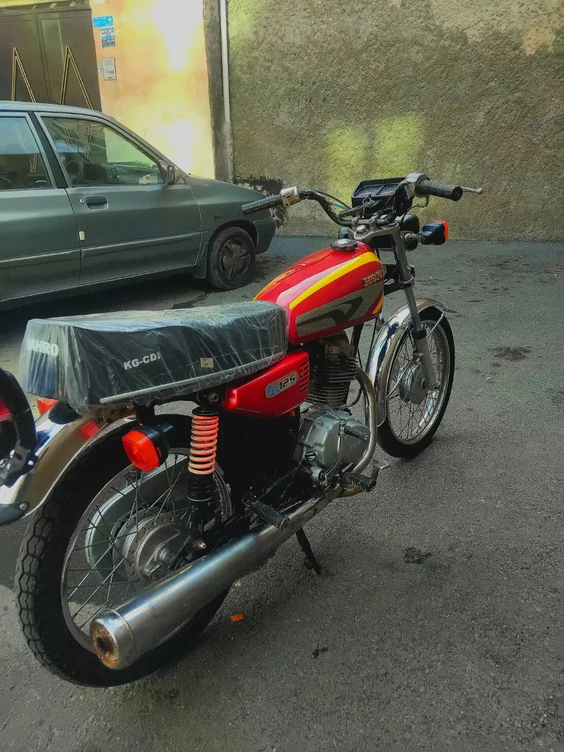 موتور۱۲۵ مزایده سالم|موتورسیکلت|شهریار, شهریار|دیوار