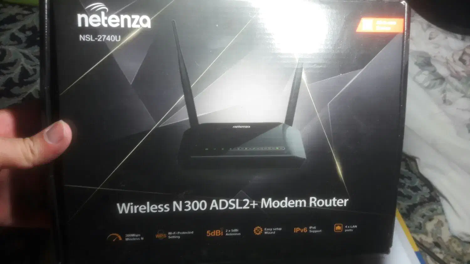 مودم وای فای netenza 2740U آکبند نونو،استفاده نشده|مودم و تجهیزات شبکه|ورامین, ورامین|دیوار