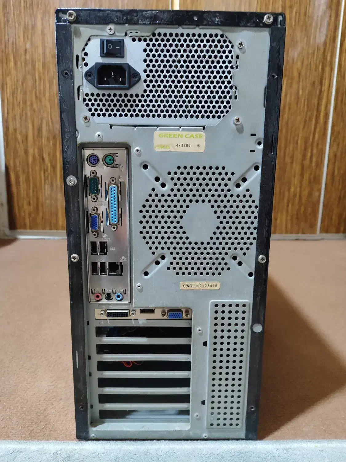 کیس گرین ۲هسته رم ۸ ddr3 هارد ۵۰۰ گرافیک ۱|رایانه رومیزی|چالوس, |دیوار