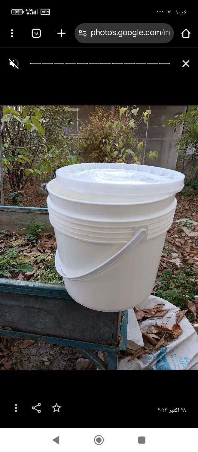 سطل ۱۲ کیلویی|ظروف نگهدارنده، پلاستیکی، یکبارمصرف|دماوند, گیلاوند|دیوار