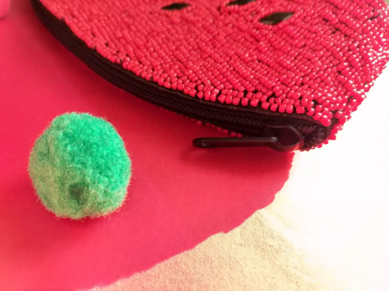 کیف هندوانه ای دست دوز|کیف، کفش، کمربند|تهران, شهرک استقلال|دیوار