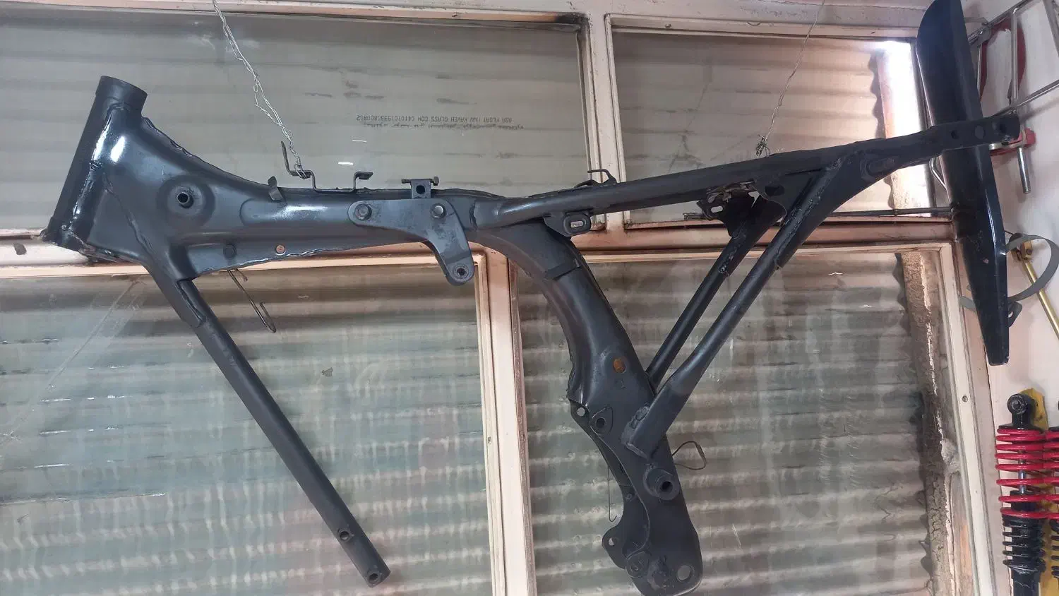 هوندا مزایده  شاسی|موتورسیکلت|مرند, |دیوار