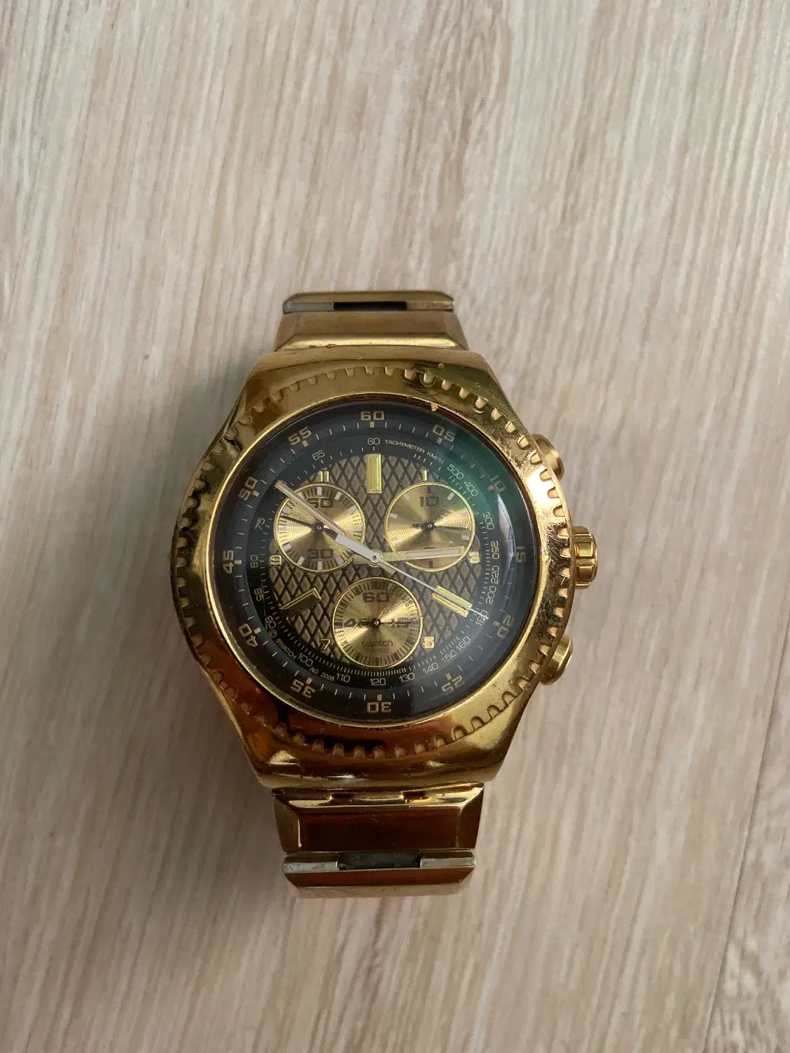 Swatch 007 Gold ساعت سواچ|ساعت|تهران, دبستان|دیوار