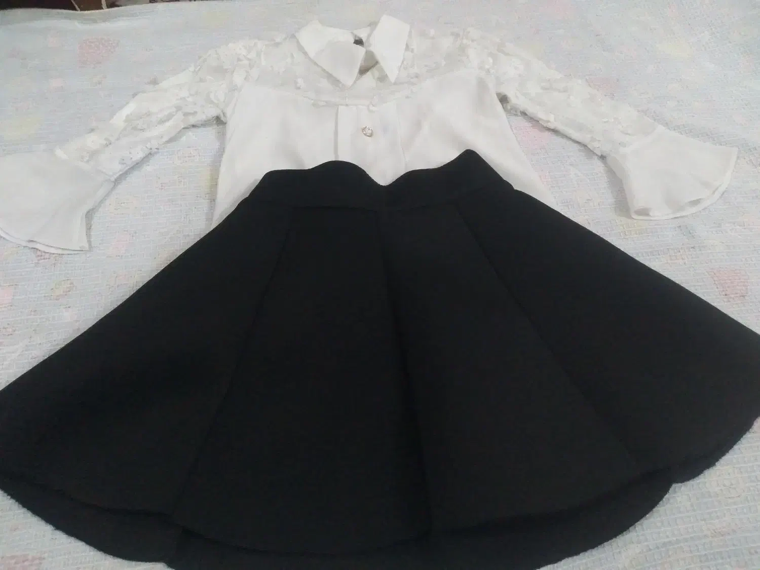 بلیزدامن دخترانه مجلسی مناسب ۷تا ۹سال|کفش و لباس بچه|مشهد, سجادیه|دیوار