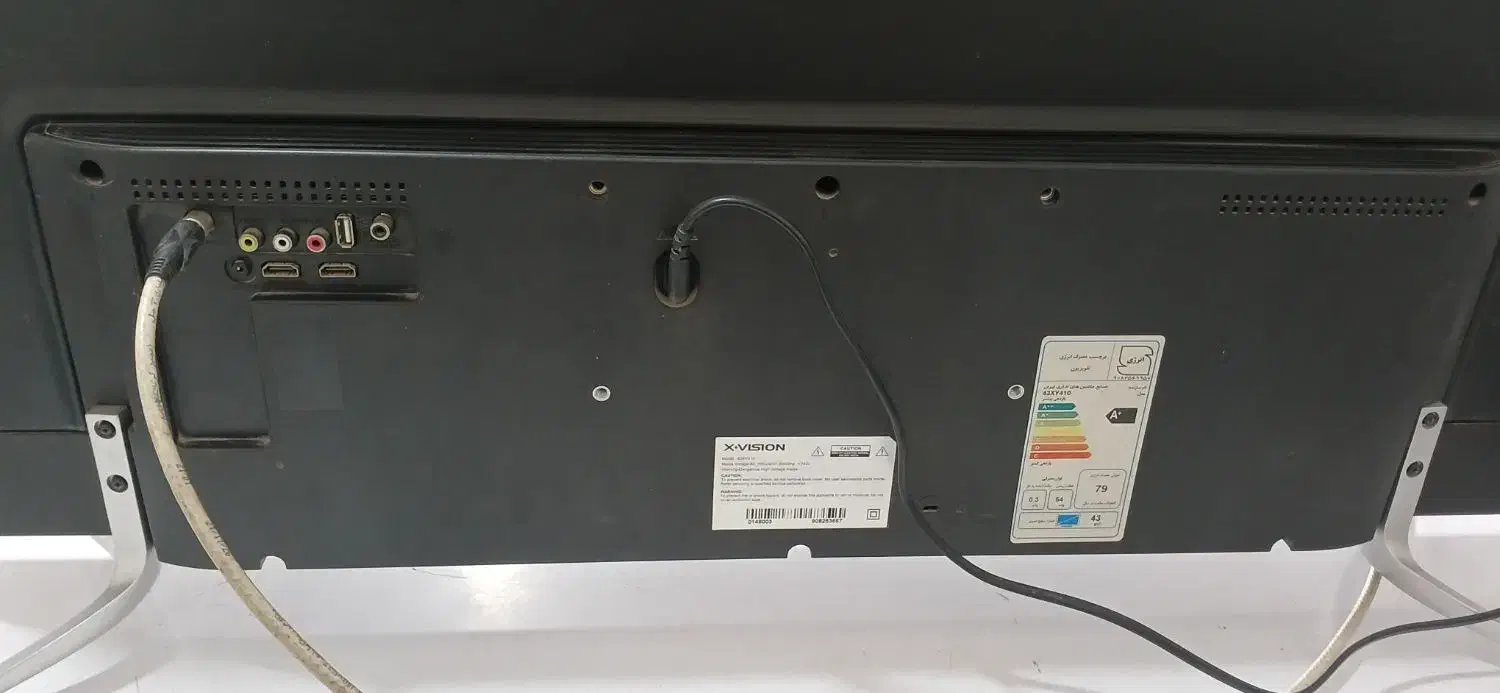تلویزیون ایکس ویژن ویژن 43اینج|تلویزیون و پروژکتور|پارسآباد, |دیوار