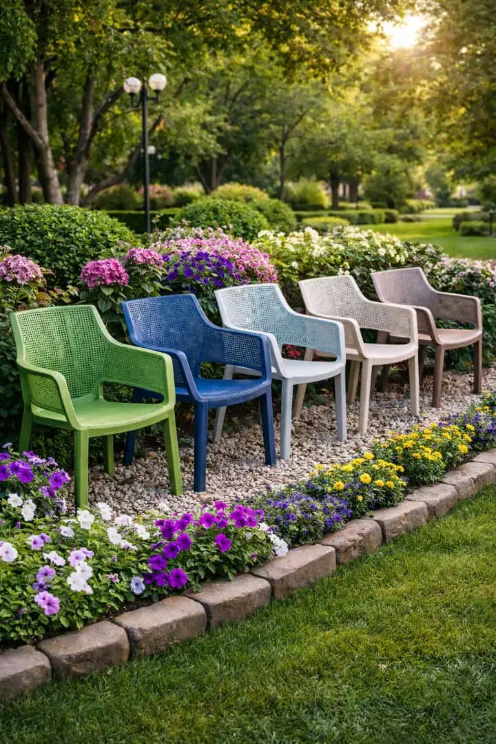 صندلی پلاستیکی باغی گیلاند۷۱|میز و صندلی غذاخوری|تهران, سلسبیل شمالی|دیوار