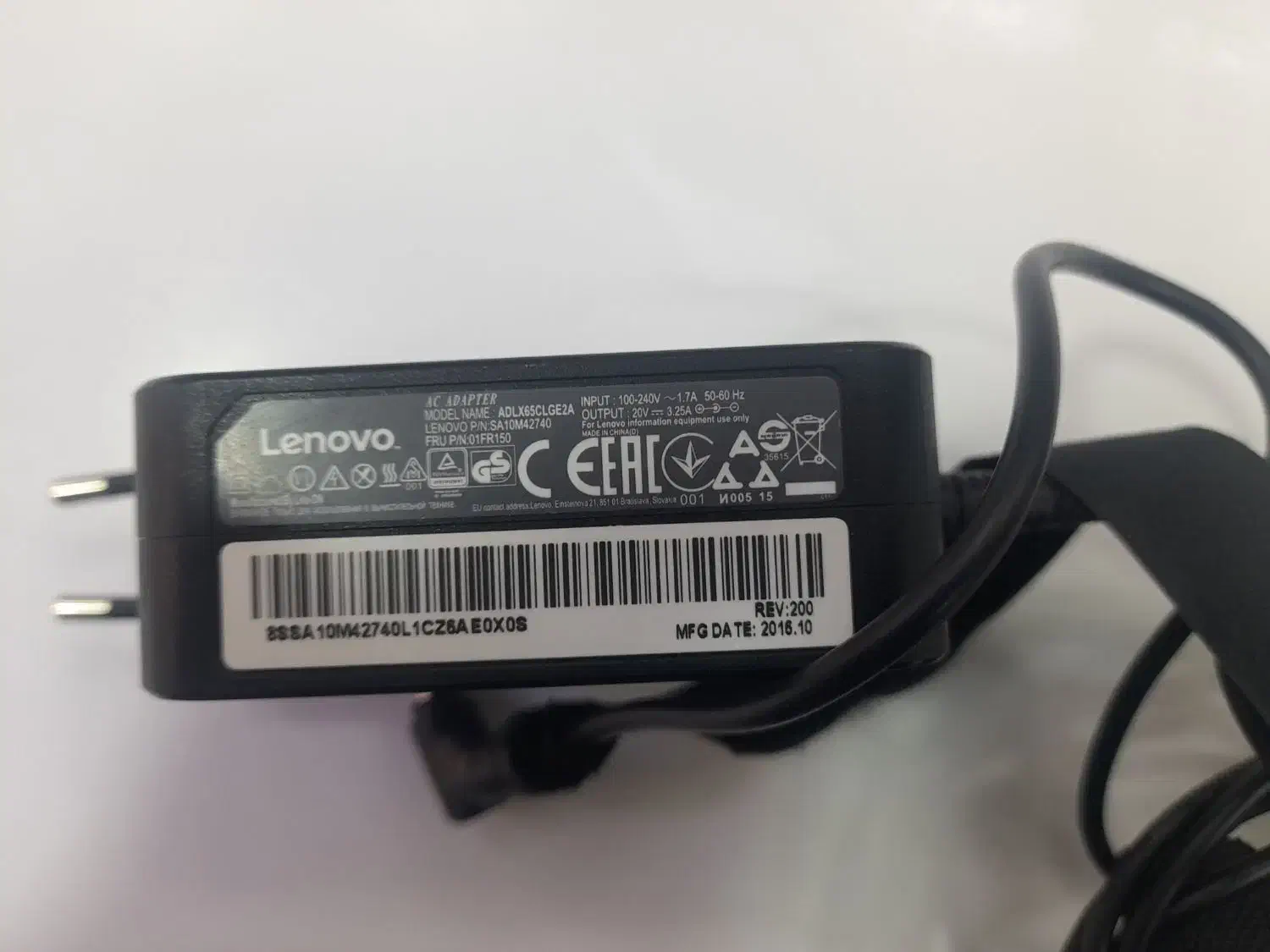 شارژر لپ تاپLENOVO|قطعات و لوازم جانبی رایانه|قم, باجک دو|دیوار