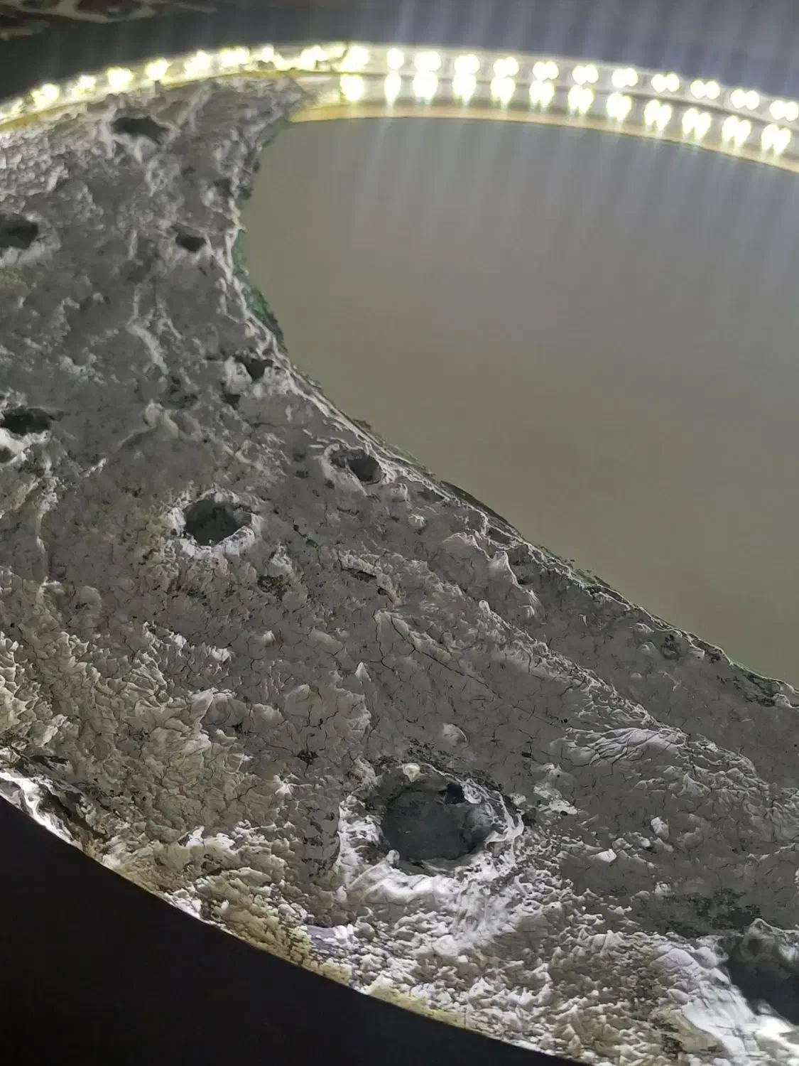 تابلو آینه ماه دست ساز چراغ دار|صنایع دستی و سایر لوازم تزئینی|تهران, تختی|دیوار