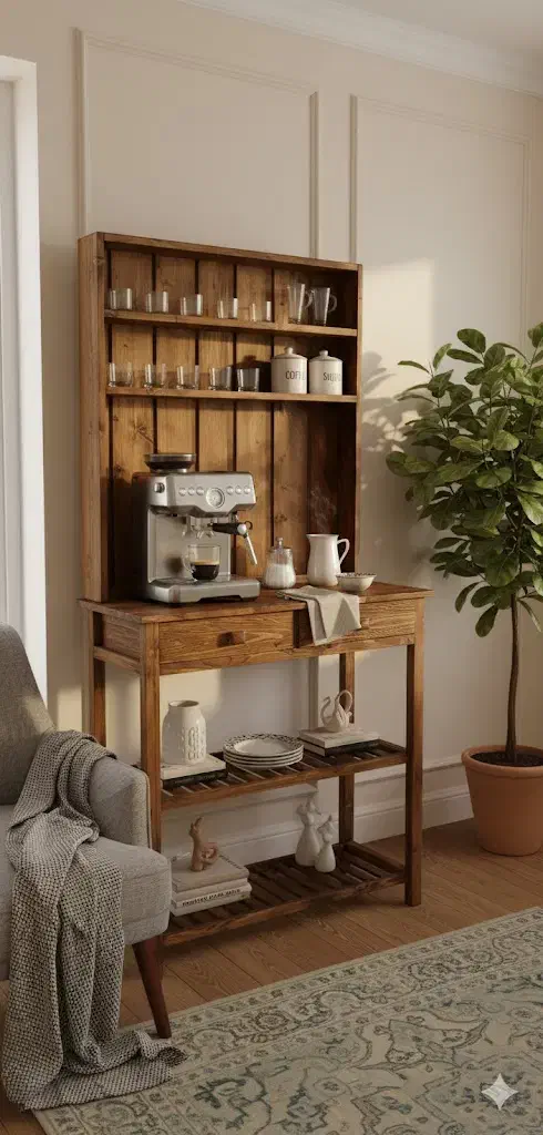 کافی بار تمام چوبی روس|مبلمان خانگی و میز عسلی|یزد, |دیوار