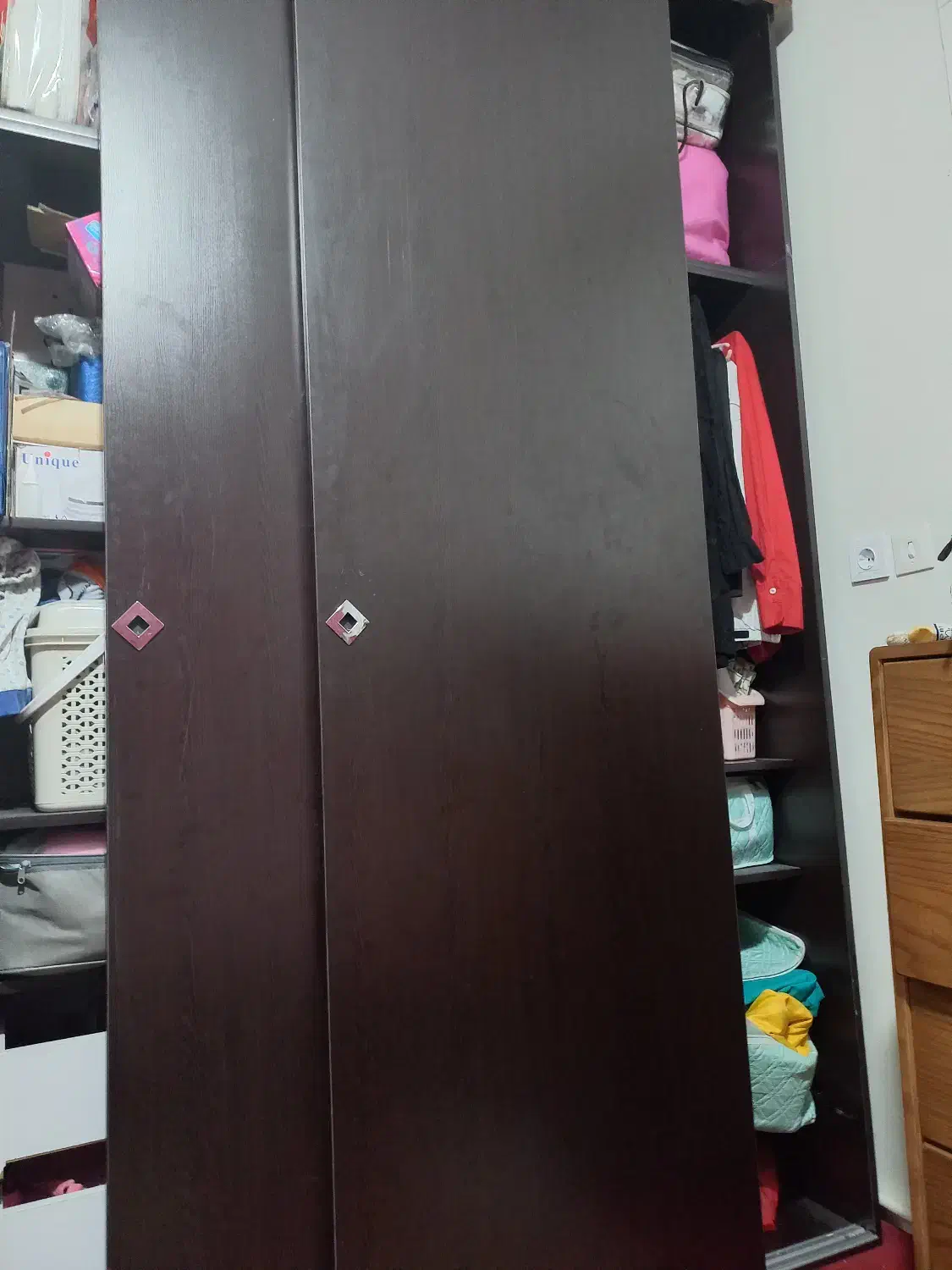 کمد دیواری تا سقف قابل جابجایی|جاکفشی، کمد، دراور|ری, فیروزآبادی|دیوار