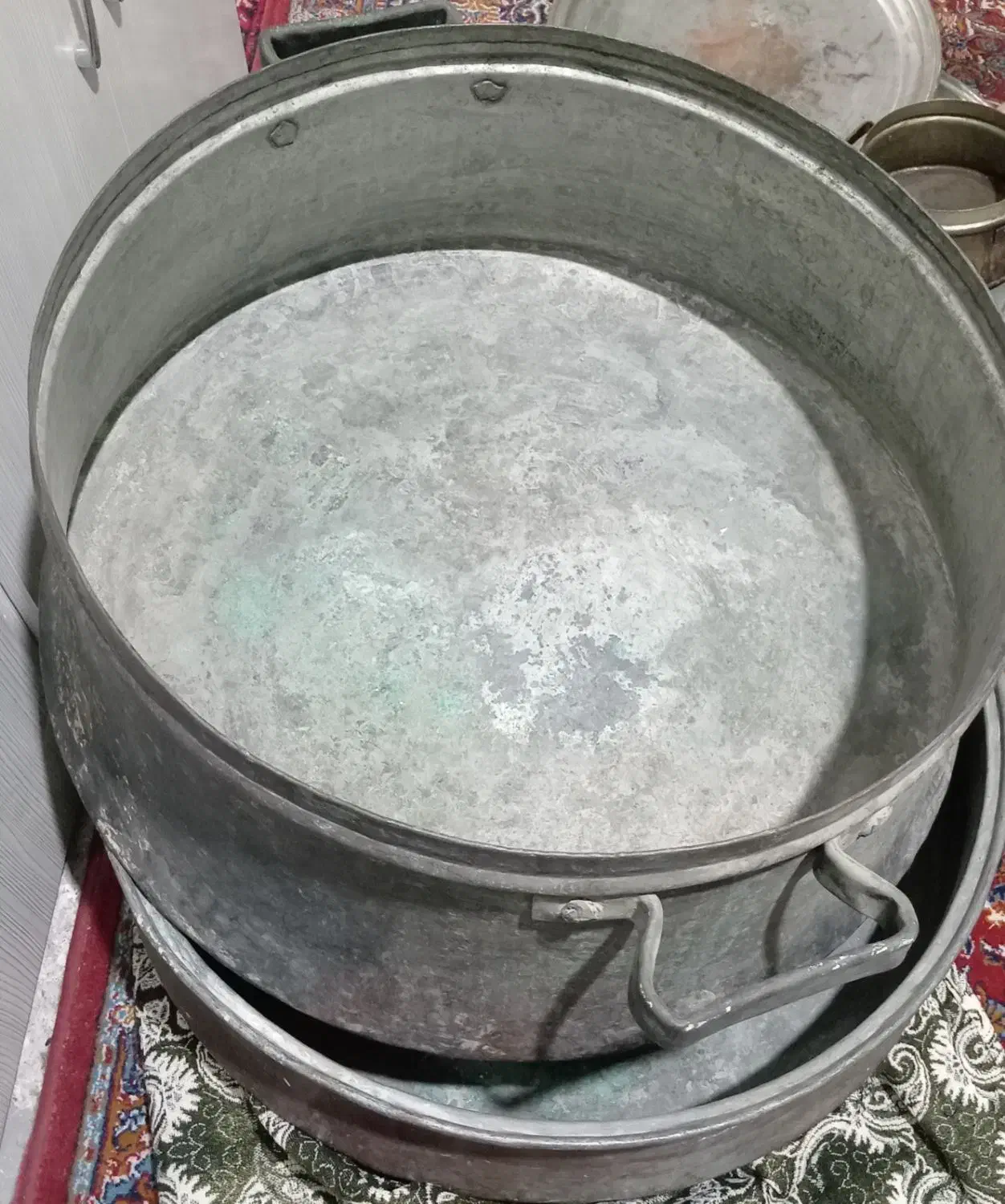 فروش دیگ بزرگ مسی|ظروف پخت‌وپز|تربت‌حیدریه, قائم|دیوار