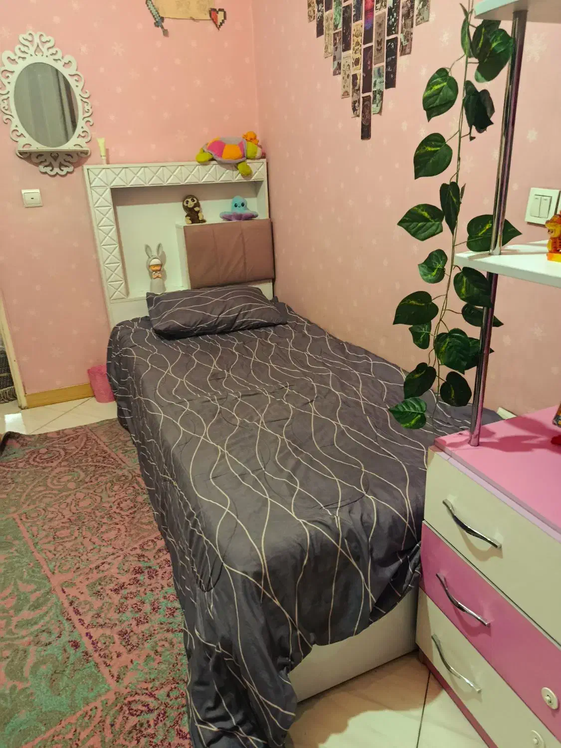 تخت یک نفره سالم|تخت و سرویس خواب|تهران, شهرک دریا|دیوار