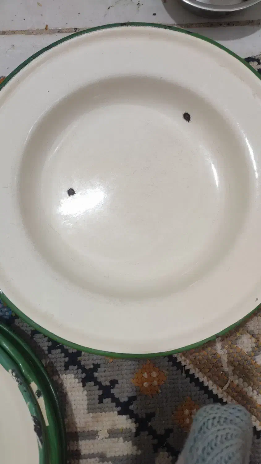 بشقاب لعابی|کلکسیون اشیاء عتیقه|بیرجند, |دیوار