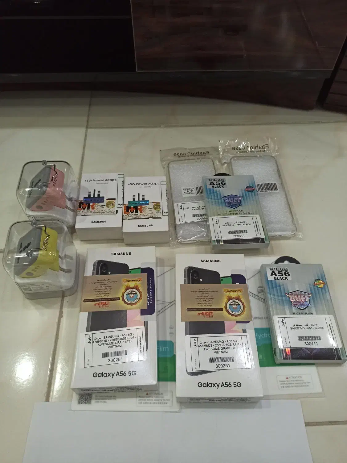 سامسونگ a56،رام 8،ویتنام،256 گیگ،مشکی|موبایل|پردیس, فاز ۸|دیوار
