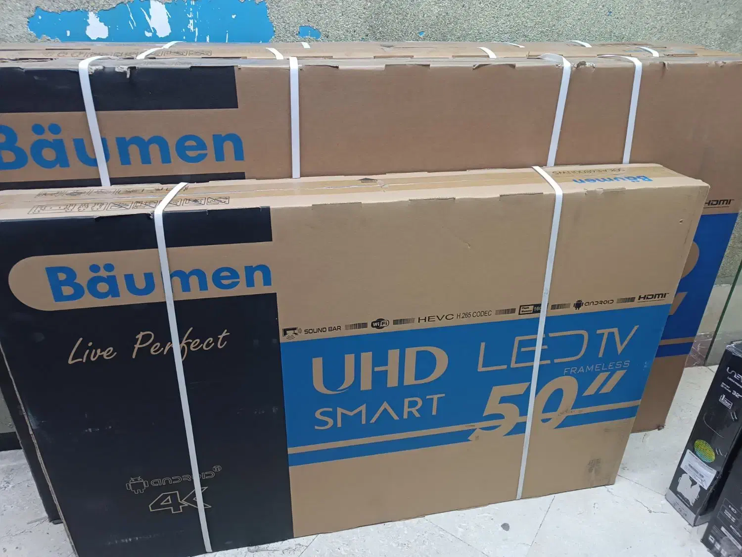 تلویزیون ال ای دی بویمن مدل 50kAE6800UW|تلویزیون و پروژکتور|تهران, امین حضور|دیوار