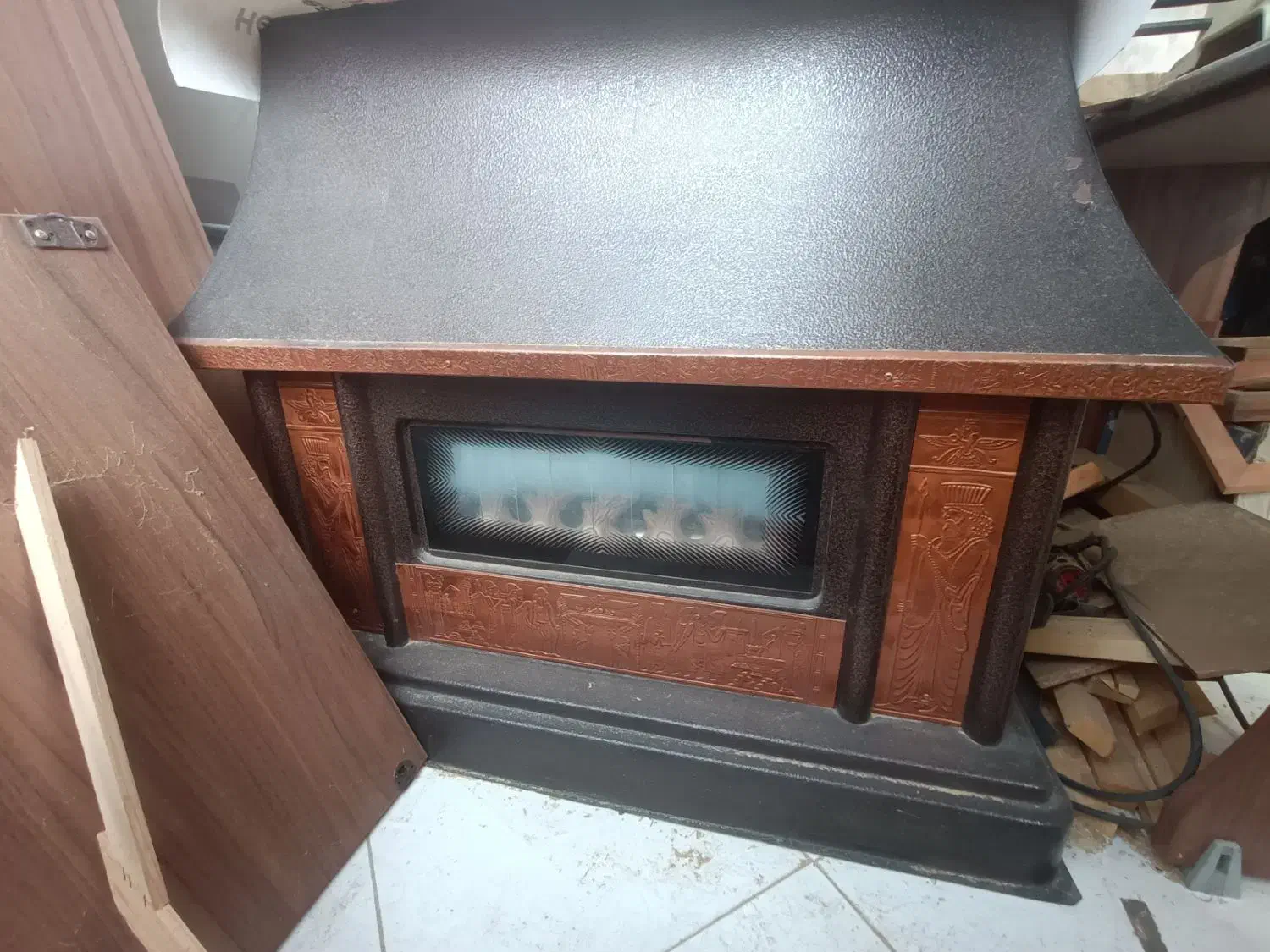 بخاری طرح شومینه جهان افروز|بخاری، هیتر، شومینه|تهران, ایرانشهر|دیوار