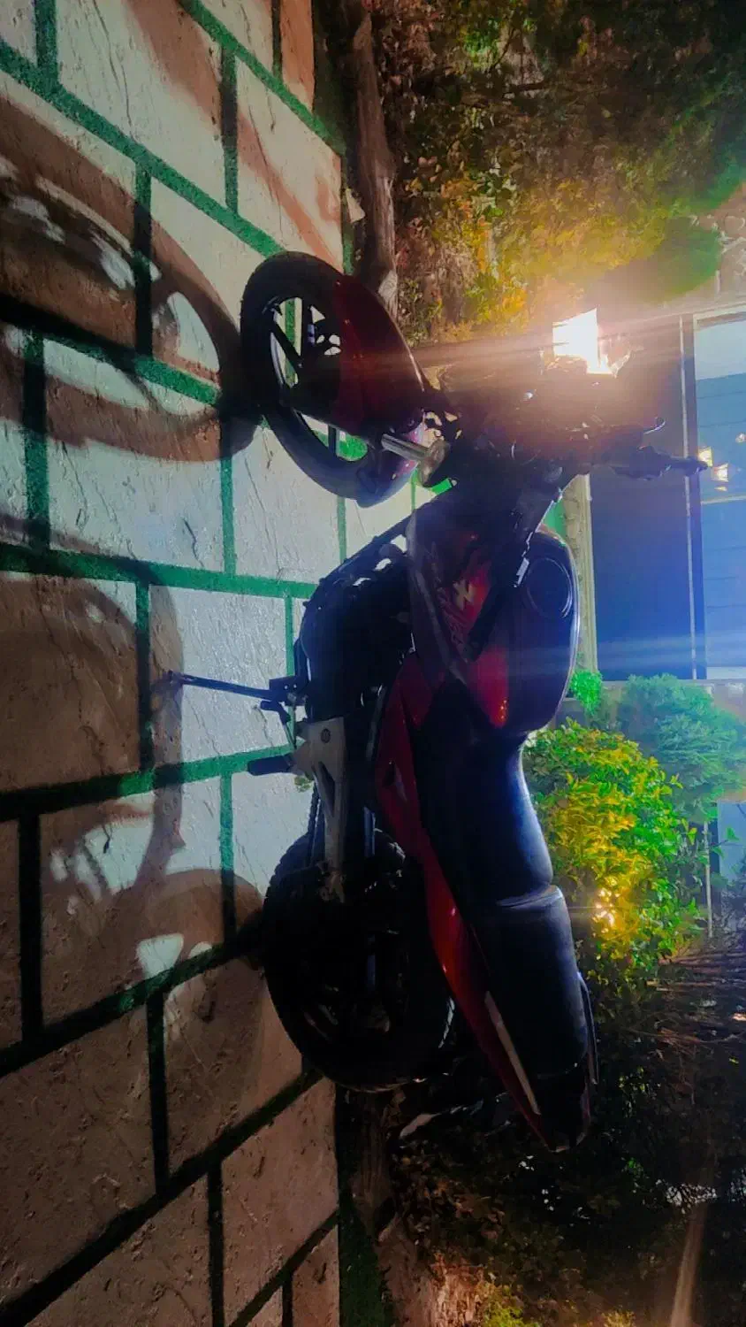 موتور پالس قرمز ۱۳۹۱|موتورسیکلت|قرچک, میرزائی شمالی|دیوار