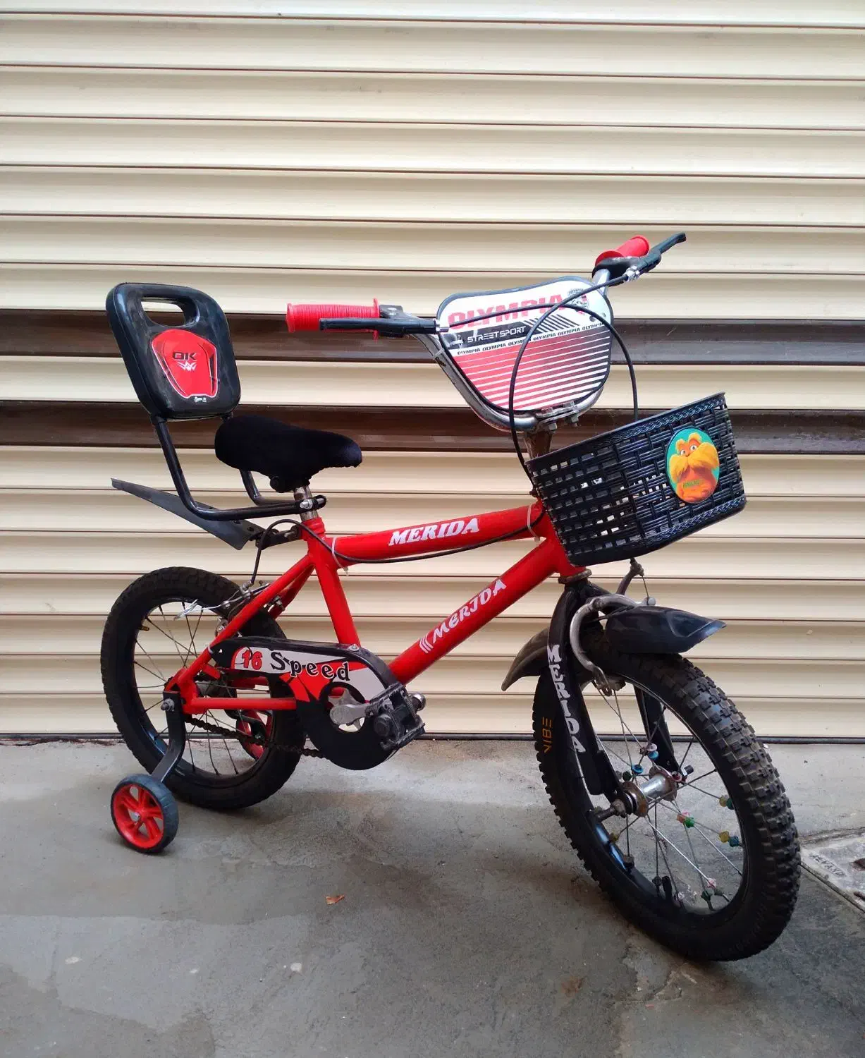 دوچرخه مریدا لاستیکهای نونو ۱۶|اسباب‌بازی بچه|تبریز, |دیوار