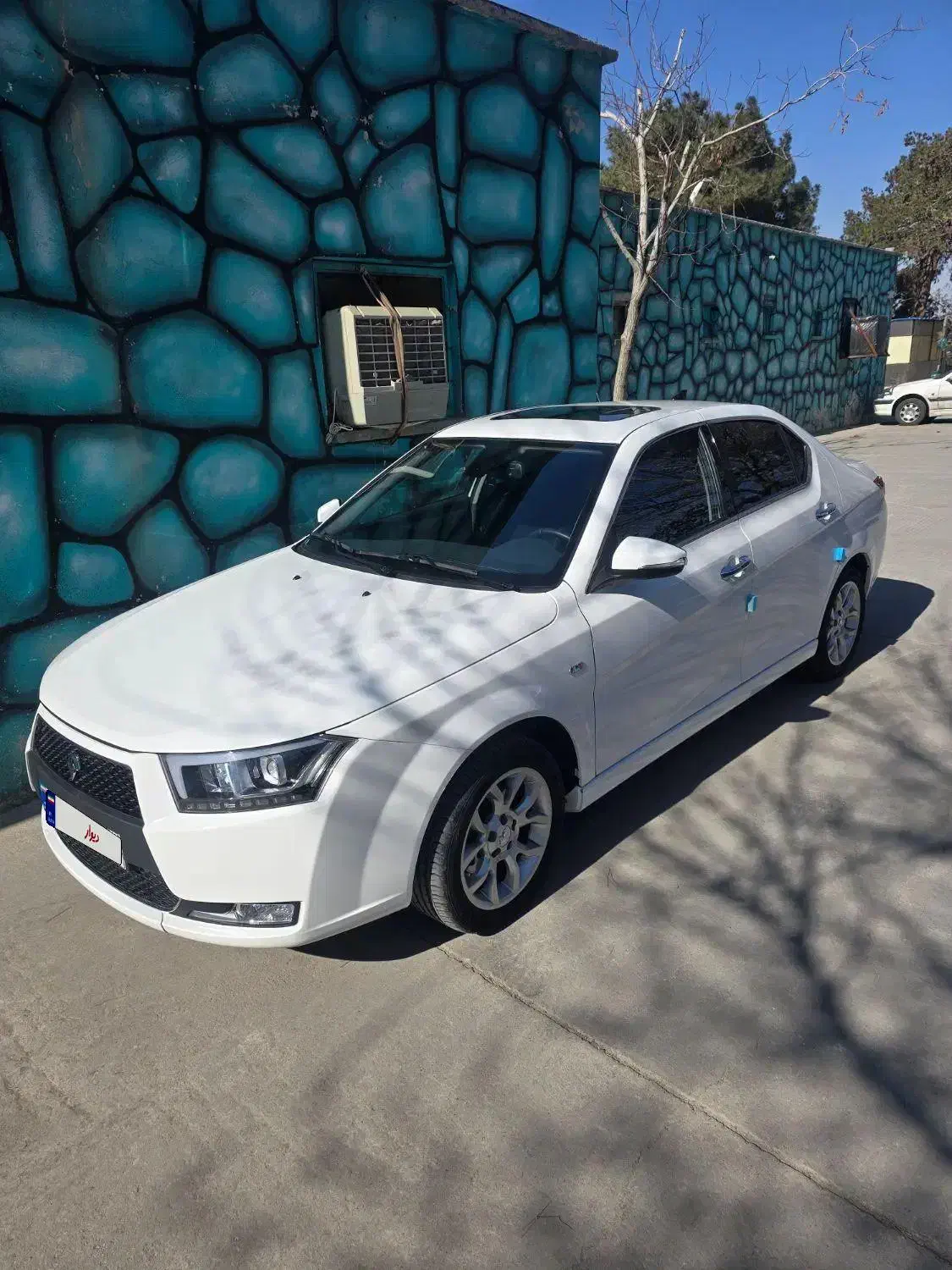 دنا اتوماتیک آپشنال فول سفید|خودرو سواری و وانت|کرج, گوهردشت|دیوار