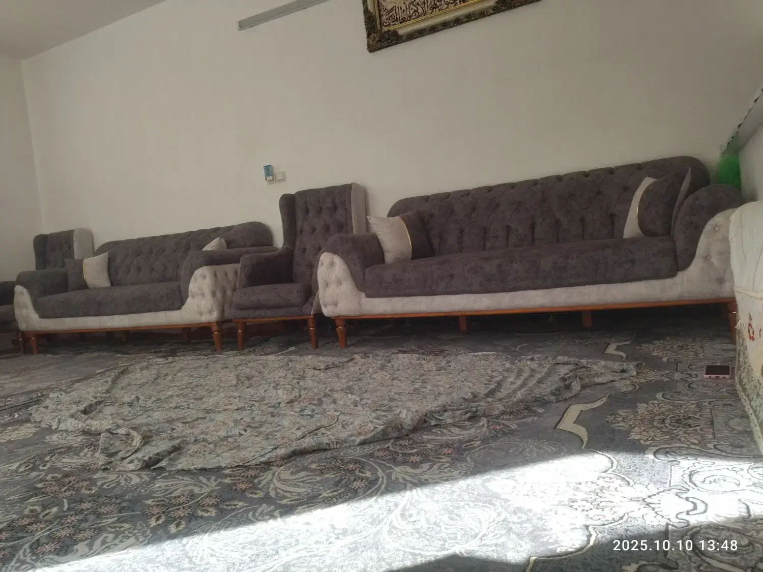 مبل هفت نفره|مبلمان خانگی و میز عسلی|سبزوار, قصبه غربی|دیوار