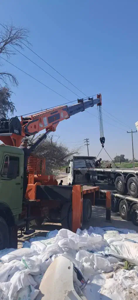 جرثقیل رستمی بندر خمیر ۱۵ تن|خودرو سنگین|خمیر, |دیوار